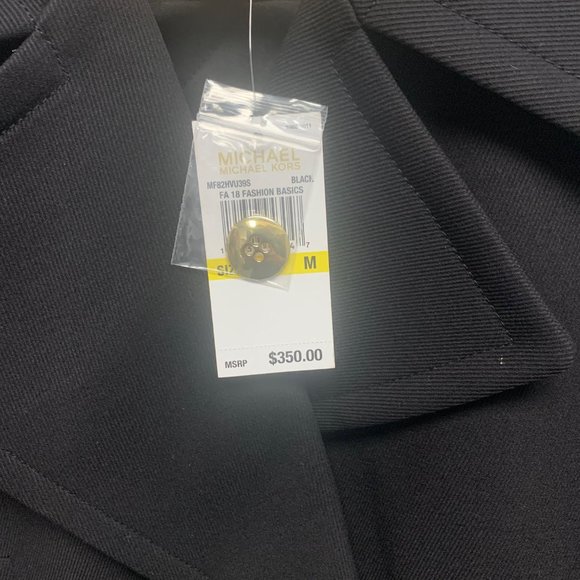 Michael Kors Black Jacket (With Tags) - Picture 3 of 3